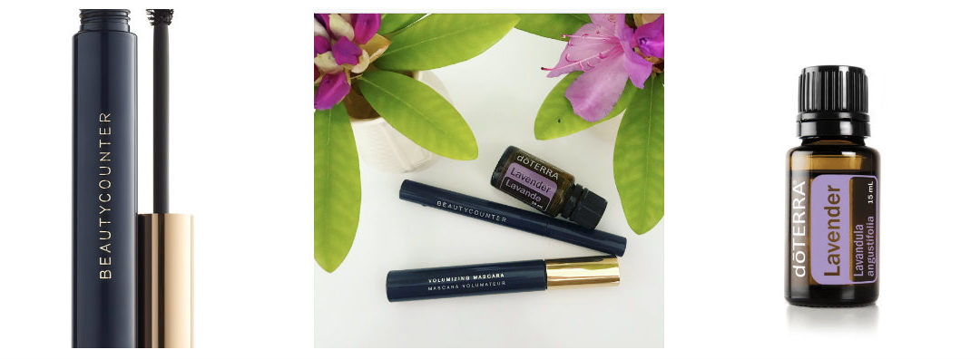 Mascara and Lavender Oil