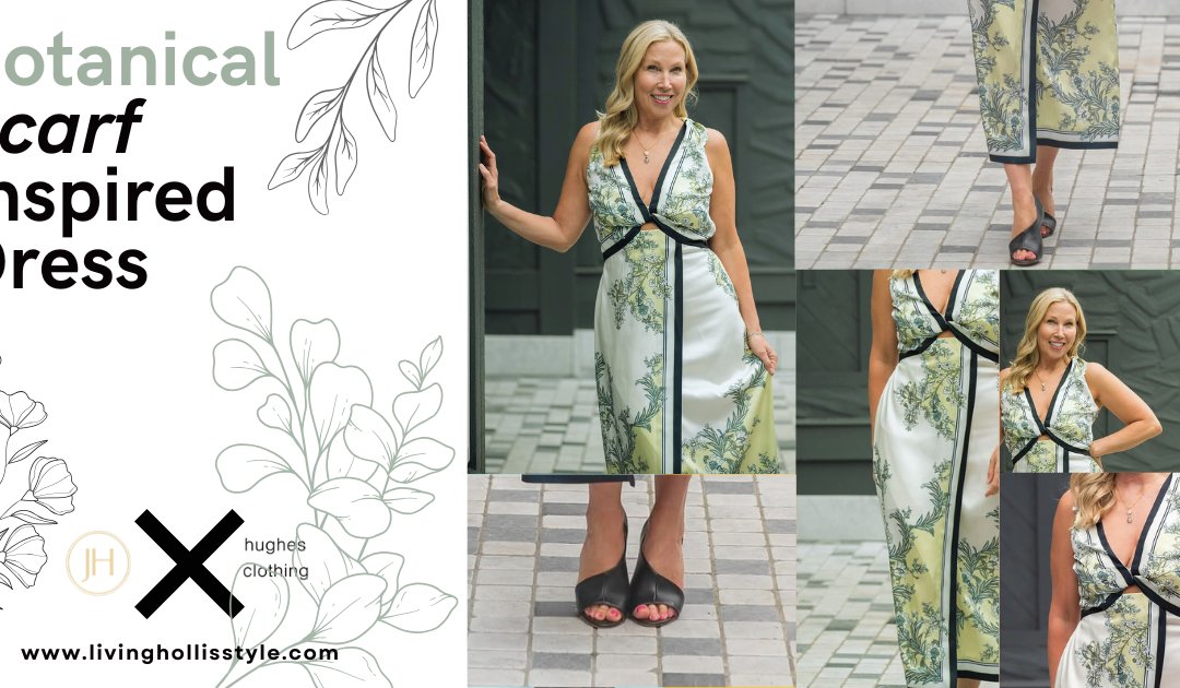 Why Botanical Scarf-Inspired Dresses Are Everywhere Right Now