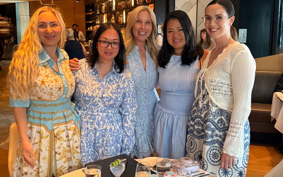 A Birthday Toast in Shades of Blue
