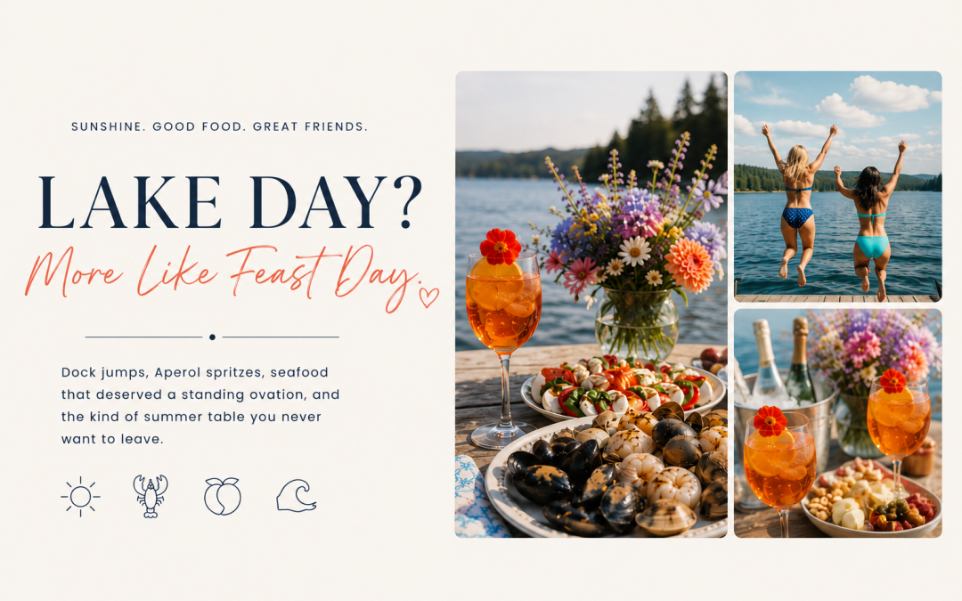 The Perfect Summer Lake Day Feast