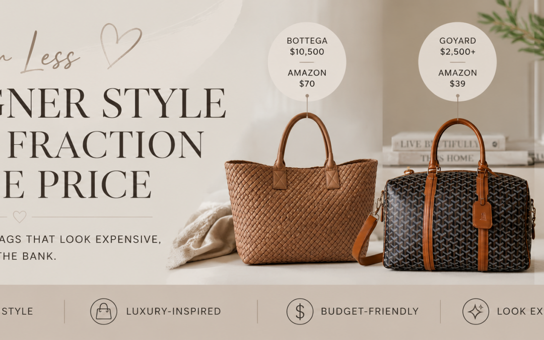 Luxury Designer Bag Alternatives: 3 Amazon Finds That Look Designer for Less (2026)